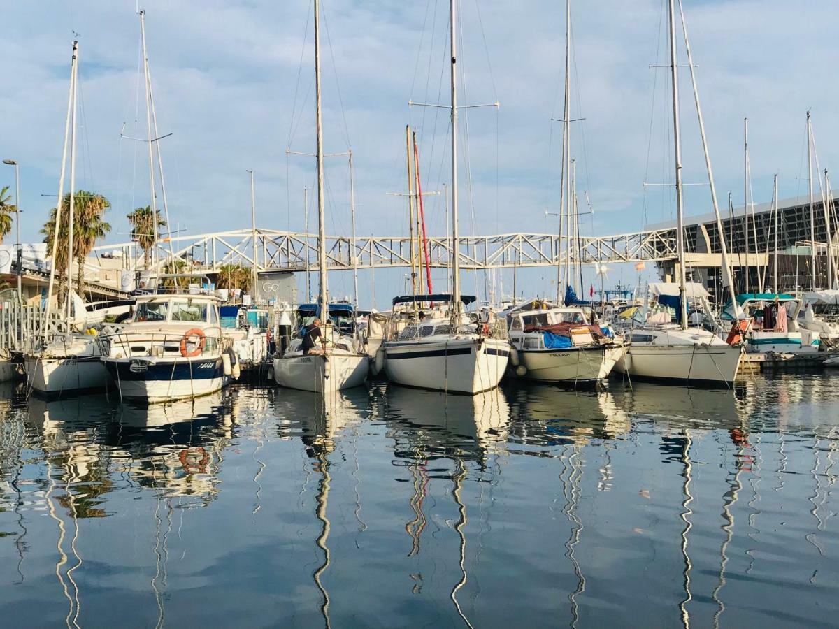 Sleep & Boats Barcelona City Sant Adria de Besos Buitenkant foto